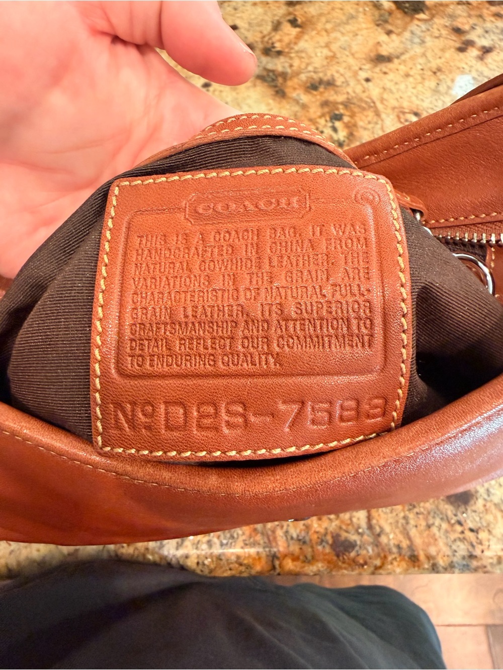 Coach Hampton Shoulder Bag - Picture 9 of 9